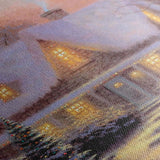 Landscape 075 Canvas Art 18" x 24" / 45 x 60 cm / Black