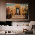 Orientalist 075 Canvas Art 18" x 24" / 45 x 60 cm / Black