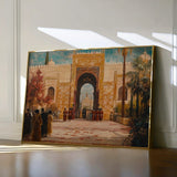 Orientalist 075 Canvas Art 18" x 24" / 45 x 60 cm / Black