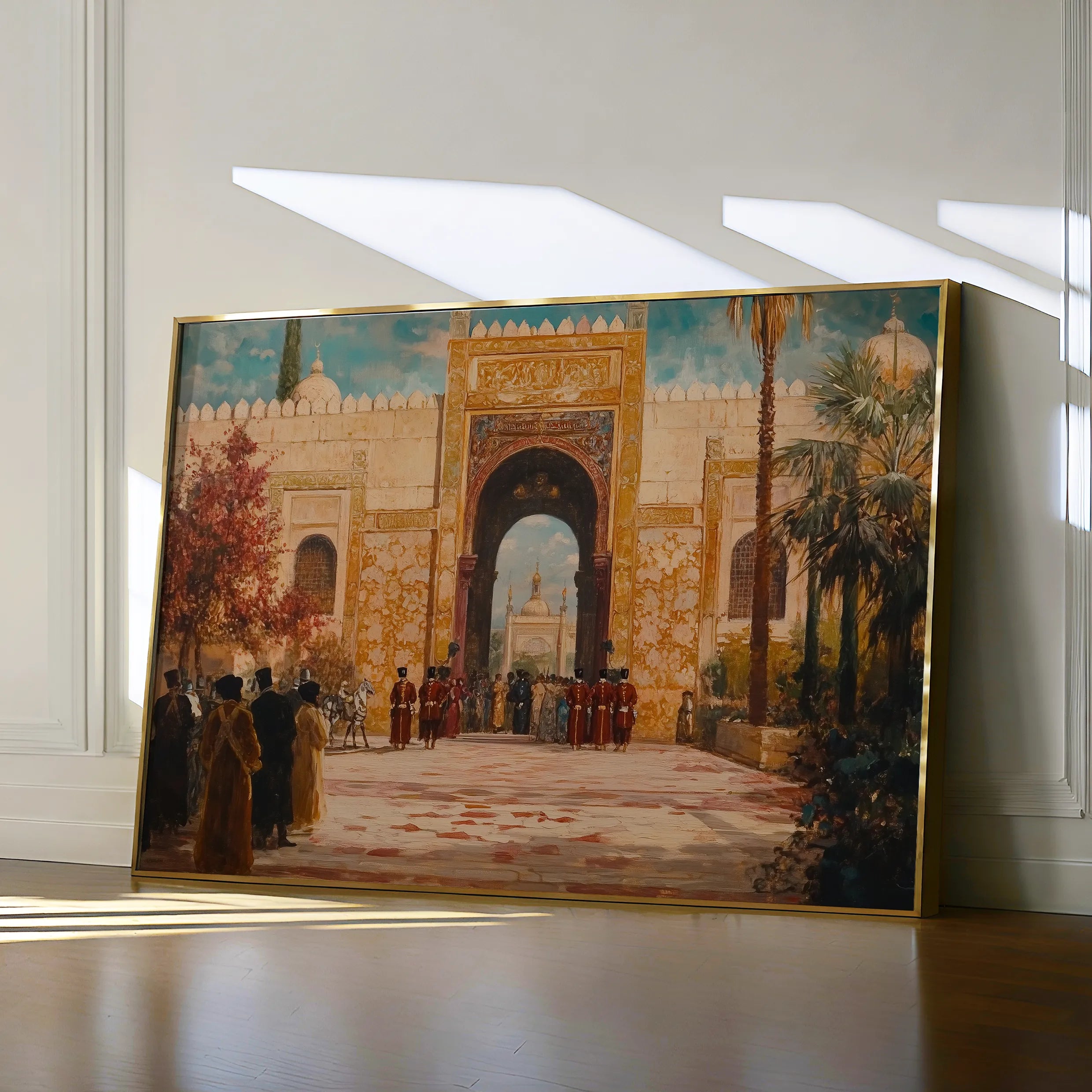 Orientalist 075 Canvas Art 18" x 24" / 45 x 60 cm / Black
