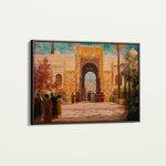 Orientalist 075 Canvas Art 18" x 24" / 45 x 60 cm / Black