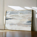 Abstract 076 Canvas Art 18" x 24" / 45 x 60 cm / Black