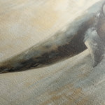 Animals 076 Canvas Art 18" x 24" / 45 x 60 cm / Black