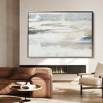 Abstract 076 Canvas Art 60 x 40 cm / Black