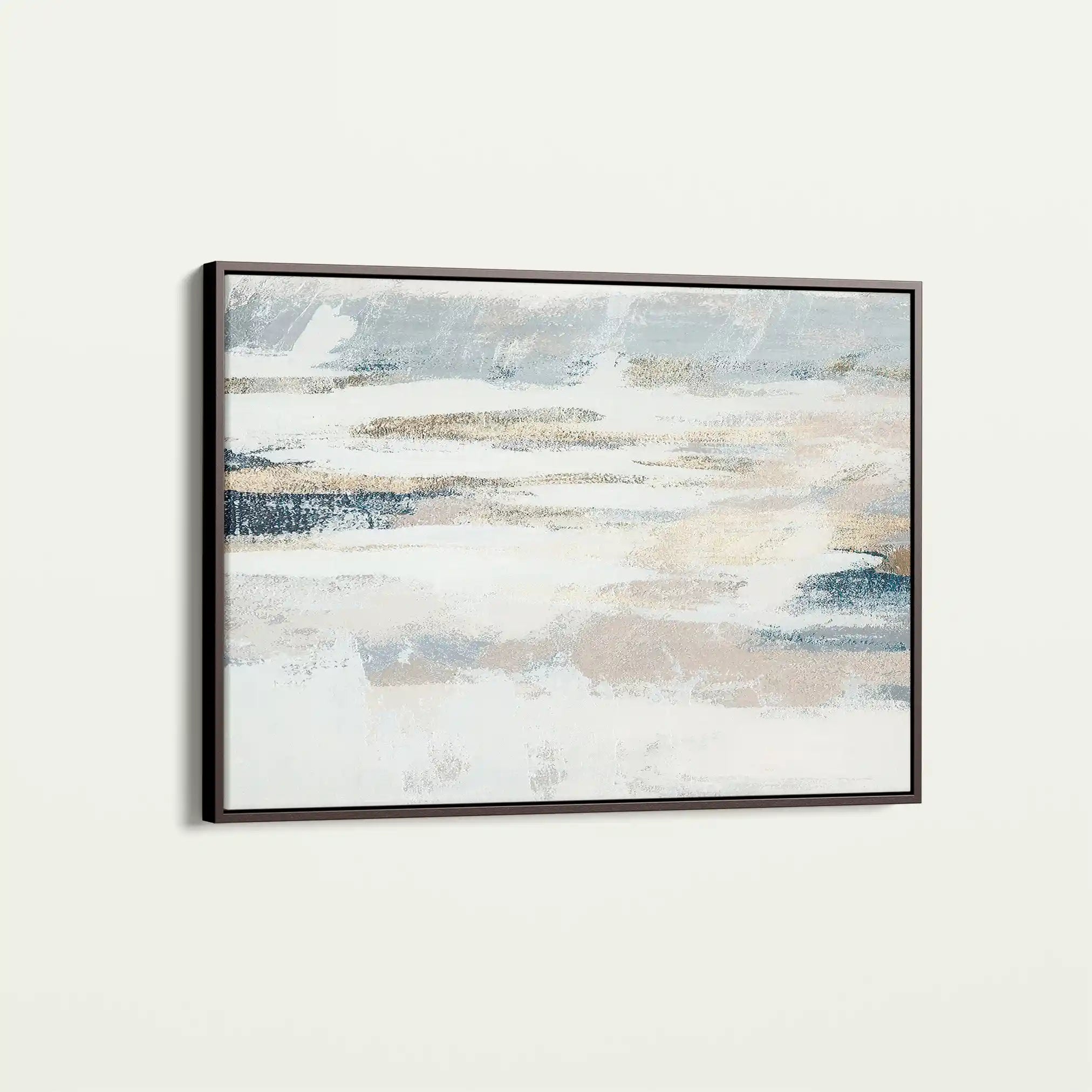 Abstract 076 Canvas Art 60 x 40 cm / Black