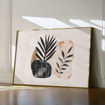 Boho 076 Canvas Art 60 x 40 cm / Black