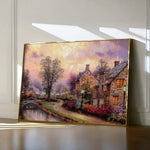Landscape 076 Canvas Art 18" x 24" / 45 x 60 cm / Black