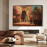 Orientalist 076 Canvas Art 60 x 40 cm / Black