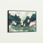 Abstract 077 Canvas Art 18" x 24" / 45 x 60 cm / Black