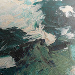 Abstract 077 Canvas Art 18" x 24" / 45 x 60 cm / Black