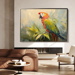 Animals 077 Canvas Art 18" x 24" / 45 x 60 cm / Black