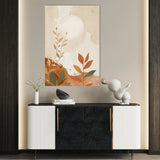 Boho 077 Canvas Art 18" x 24" / 45 x 60 cm / Black