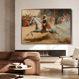 Orientalist 077 Canvas Art 18" x 24" / 45 x 60 cm / Black