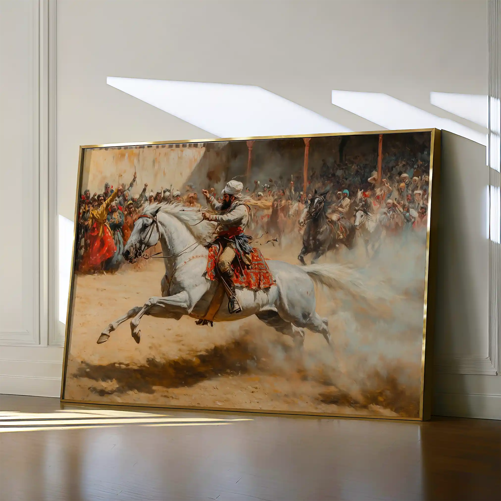 Orientalist 077 Canvas Art 60 x 40 cm / Black