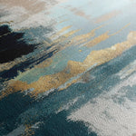 Abstract 078 Canvas Art 18" x 24" / 45 x 60 cm / Black