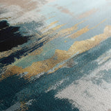 Abstract 078 Canvas Art 18" x 24" / 45 x 60 cm / Black