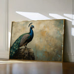 Animals 078 Canvas Art 18" x 24" / 45 x 60 cm / Black