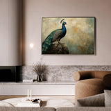 Animals 078 Canvas Art 18" x 24" / 45 x 60 cm / Black