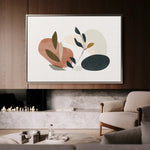 Boho 078 Canvas Art 60 x 40 cm / Black