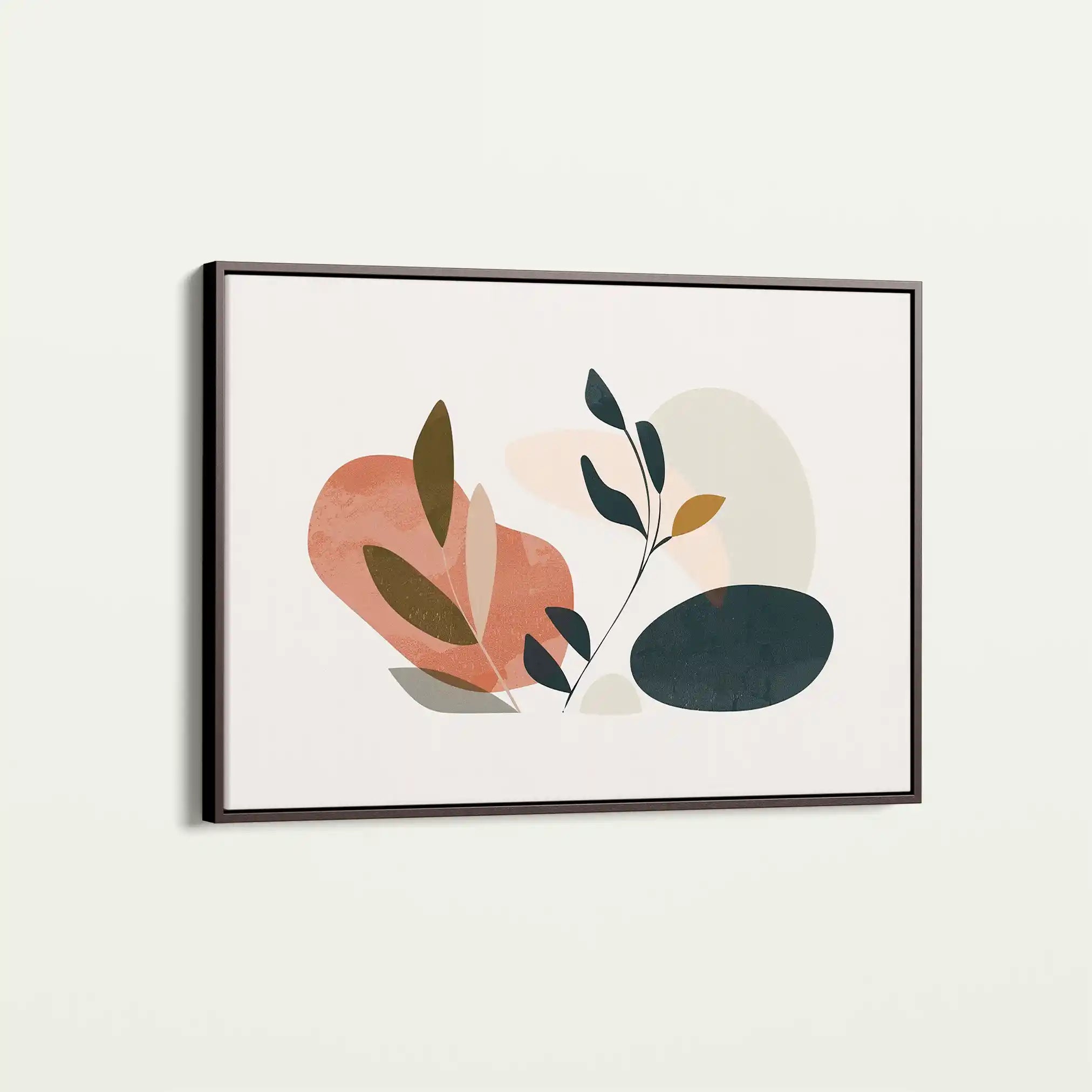 Boho 078 Canvas Art 60 x 40 cm / Black