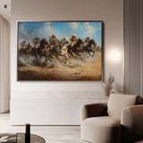 Orientalist 078 Canvas Art 18" x 24" / 45 x 60 cm / Black
