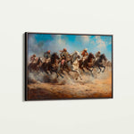 Orientalist 078 Canvas Art 18" x 24" / 45 x 60 cm / Black