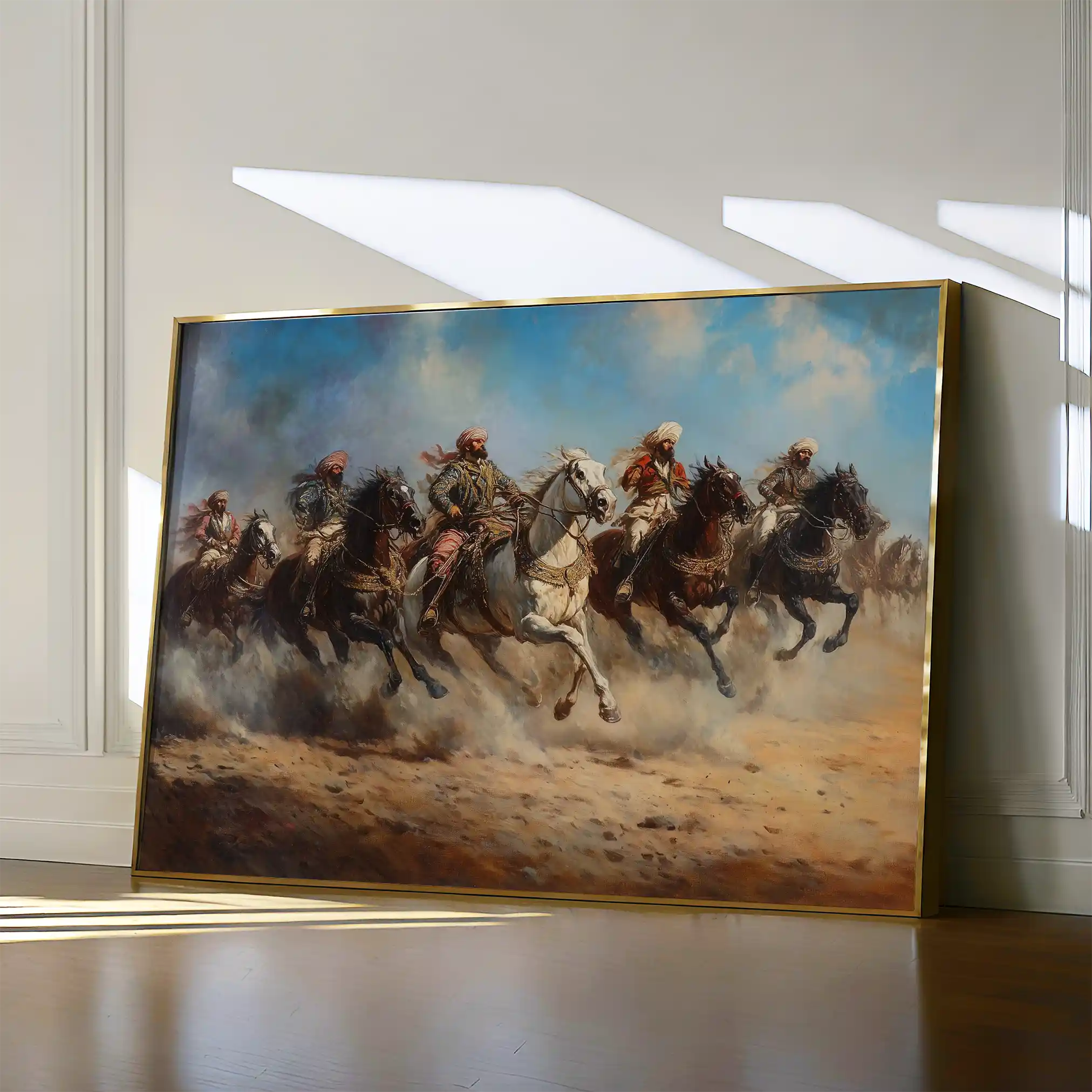 Orientalist 078 Canvas Art 60 x 40 cm / Black