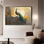 Animals 079 Canvas Art 18" x 24" / 45 x 60 cm / Black