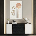Boho 079 Canvas Art 18" x 24" / 45 x 60 cm / Black