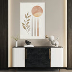 Boho 079 Canvas Art 60 x 40 cm / Black