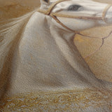 Horses 079 Canvas Art 18" x 24" / 45 x 60 cm / Black
