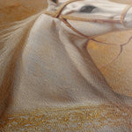 Horses 079 Canvas Art 60 x 40 cm / Black