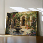 Orientalist 079 Canvas Art 18" x 24" / 45 x 60 cm / Black