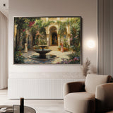 Orientalist 079 Canvas Art 18" x 24" / 45 x 60 cm / Black