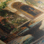 Orientalist 079 Canvas Art 18" x 24" / 45 x 60 cm / Black