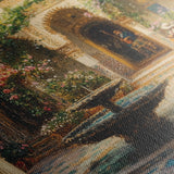 Orientalist 079 Canvas Art 18" x 24" / 45 x 60 cm / Black