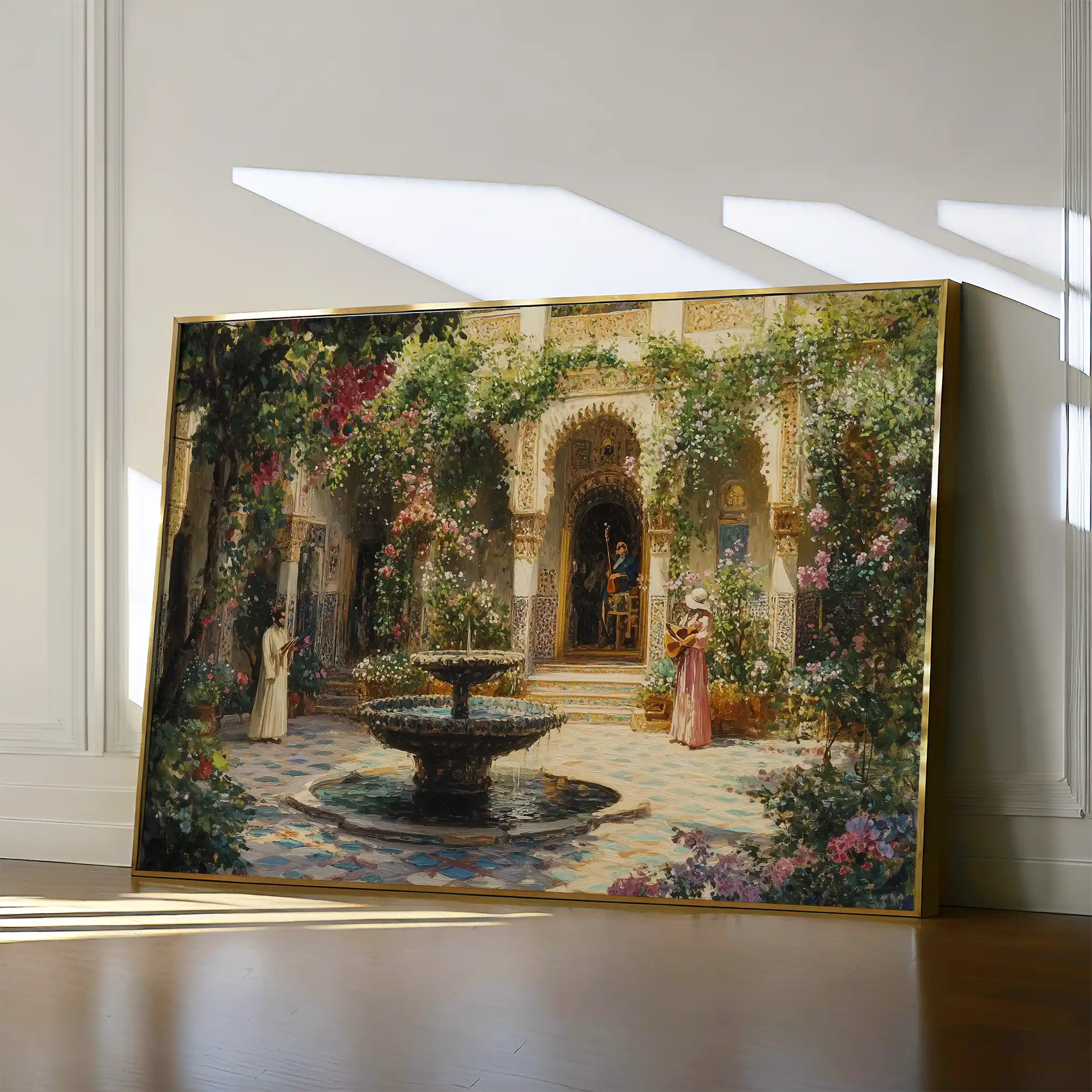Orientalist 079 Canvas Art 60 x 40 cm / Black