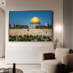 Palestine 079 Canvas Art 60 x 40 cm / Black