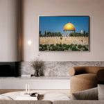 Palestine 079 Canvas Art 60 x 40 cm / Black