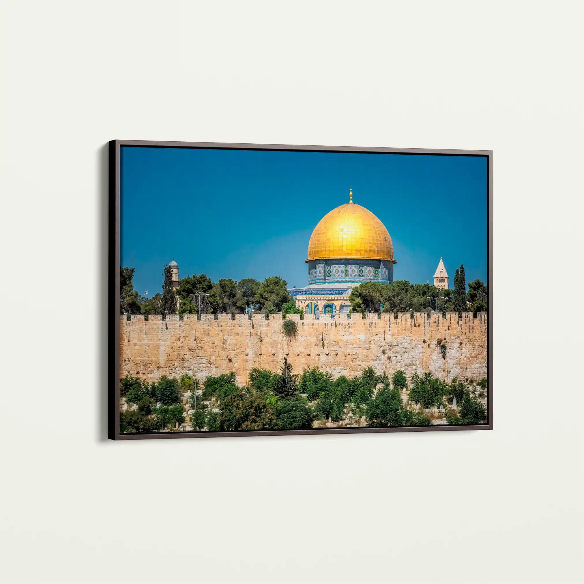 Palestine 079 Canvas Art 60 x 40 cm / Black