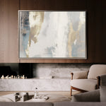 Abstract 080 Canvas Art 18" x 24" / 45 x 60 cm / Black