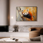 Animals 080 Canvas Art 18" x 24" / 45 x 60 cm / Black