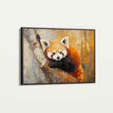 Animals 080 Canvas Art 18" x 24" / 45 x 60 cm / Black