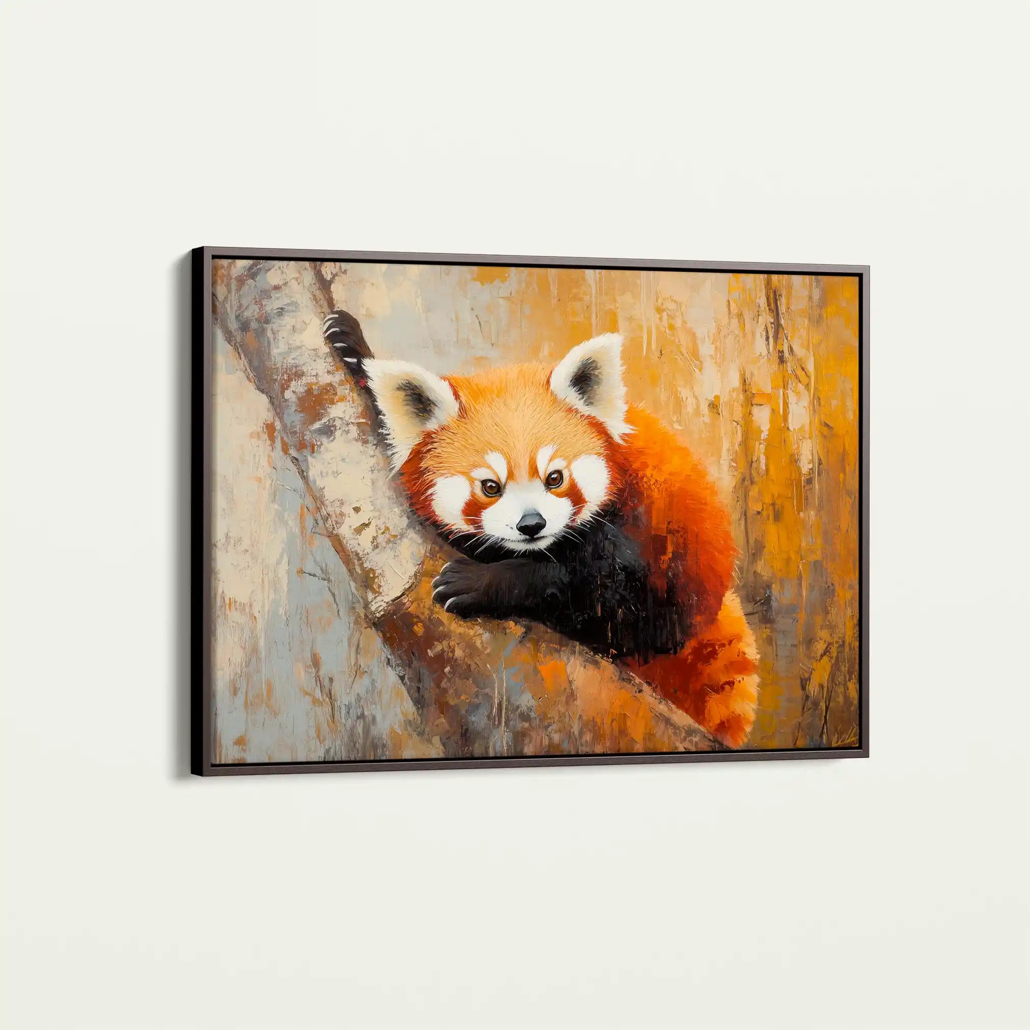 Animals 080 Canvas Art 60 x 40 cm / Black