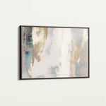 Abstract 080 Canvas Art 60 x 40 cm / Black