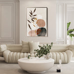 Boho 080 Canvas Art 18" x 24" / 45 x 60 cm / Black