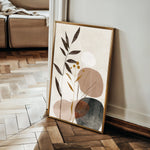 Boho 080 Canvas Art 18" x 24" / 45 x 60 cm / Black