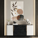 Boho 080 Canvas Art 18" x 24" / 45 x 60 cm / Black