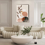Boho 080 Canvas Art 60 x 40 cm / Black