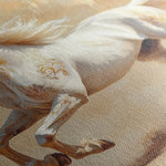 Horses 080 Canvas Art 60 x 40 cm / Black